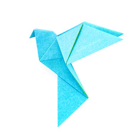 How To Make An Origami Dove - Folding Instructions - Origami Guide