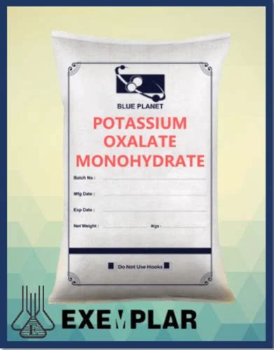 Potassium Oxalate Monohydrate Kg Bag At Rs Kilogram In New