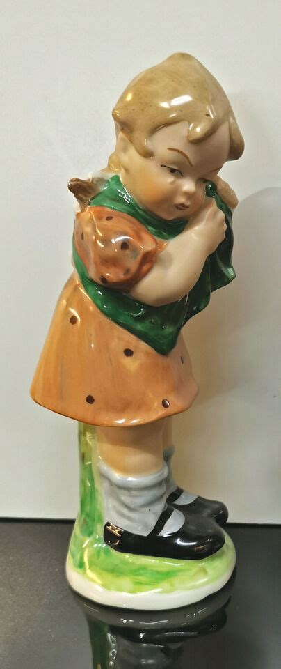 Ds Porzellan Figur Bertram M Dchen Tracht Wagner Apel H Cm Ebay