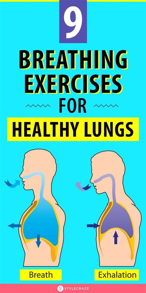 9 Effective Breathing Exercises For Clear And Healthy Lungs | Healthy ...