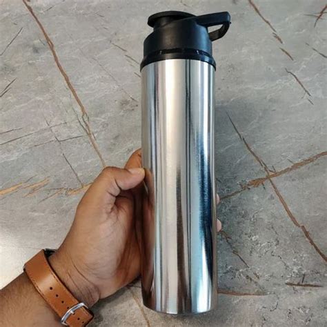 Standard Silver AEIR Sipper Stainless Steel Water Bottle 1 L At Rs 95