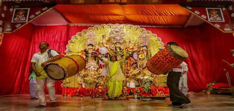 Durga Puja Divine Moment Of Sandhi Puja Pushpanjali And