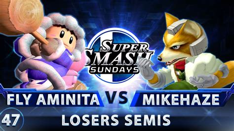 SSS 47 Fly Amanita Ice Climbers Vs MikeHaze Fox SSBM Top 32