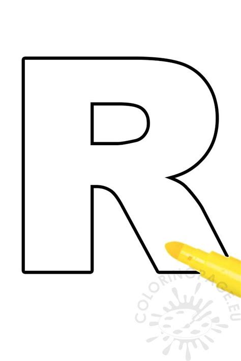 Printable Letter R