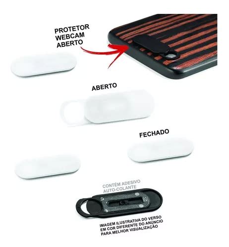 Kit Un Branco Protetor Webcam Camera Cover Anti Espi O Mercadolivre