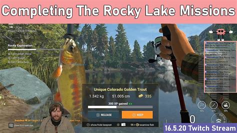 Completing The Rocky Lake Missions In Fishing Planet 16 5 20 Part1