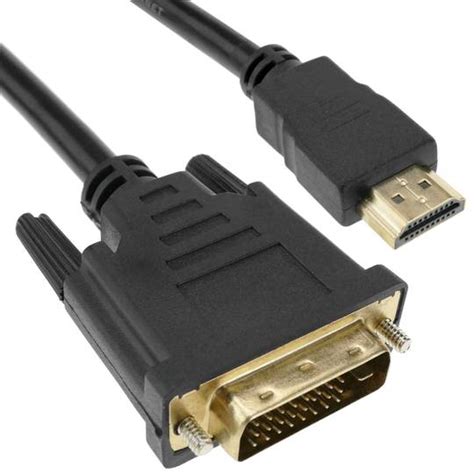 Cable HDMI De Tipo HDMI A Macho A DVI D Macho De 3 M Cablematic