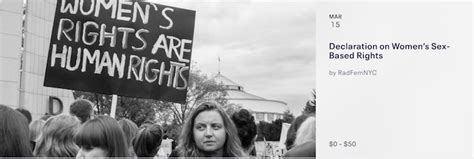What S Current Declaration On Women S Sex Based Rights Launches On Friday