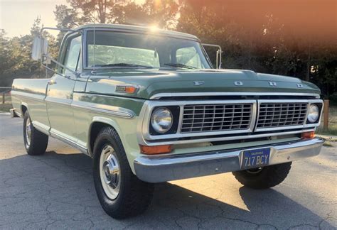 1970 Ford F 250 Sport Custom For Sale On Bat Auctions Sold For