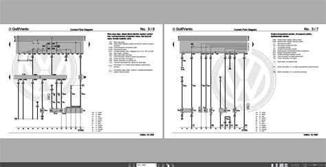 Auto Volkswagen Golf Iii Vento Wiring Diagrams Maintenance And