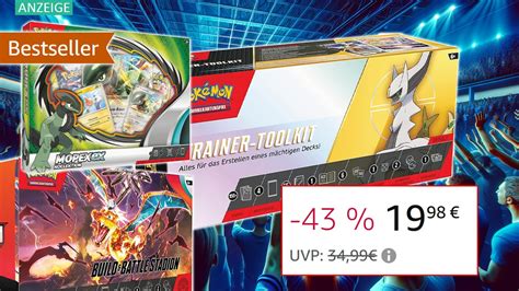 Amazon spinnt 43 Mega Rabatt auf Pokémon Trainer Toolkit mit Arceus