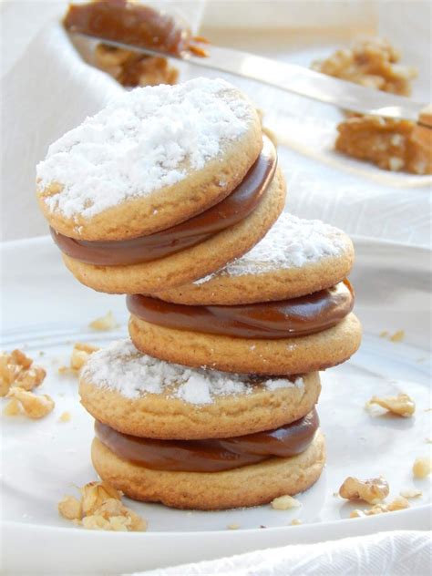 Alfajores De Nuez Y Dulce De Leche Artofit