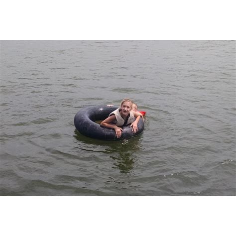 Large 42 Rubber Swimming And Sledding Tire Inner Tube