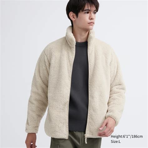 Cheap Uniqlo Fluffy Yarn Fleece Full Zip Jacket Long Sleeve Joom