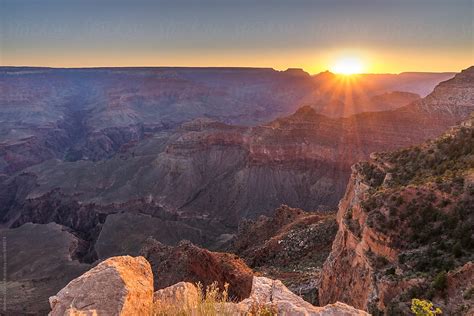 "Sunrise At Grand Canyon's Yavapai Point" by Stocksy Contributor ...