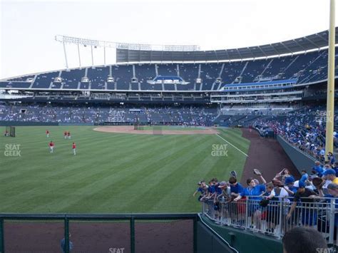 Kauffman Stadium Seating Chart And Seat Views Seatgeek