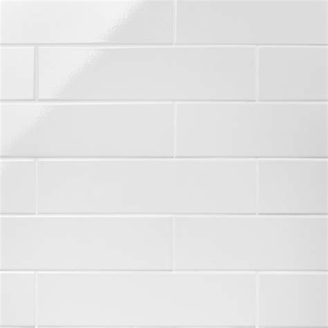 Colorplay White X Glossy Crackled Ceramic Tile Tilebar