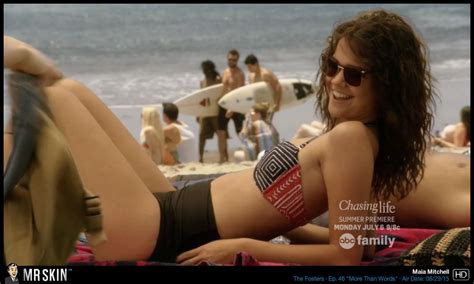 Naked Maia Mitchell In The Fosters