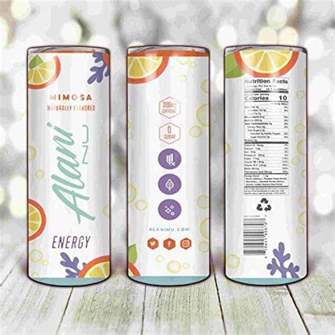 amazoncom alani mimosa energy drink oz tumbler home kitchen
