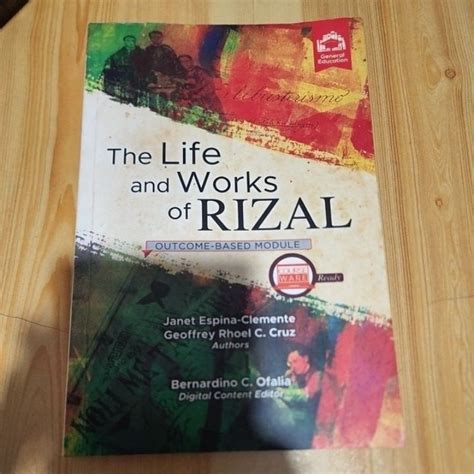 The Life And Works Of Rizal Outcome Based Module By Clemente Cruz