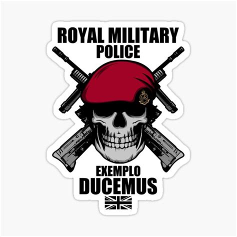 Royal Military Police Sticker For Sale By Strongvlad Redbubble