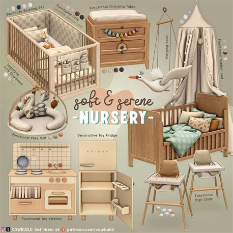 Soft Serene Nursery Furniture Set