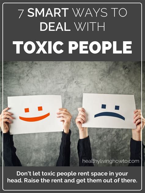 7 Smart Ways To Deal With Toxic People - Healthy Living How To