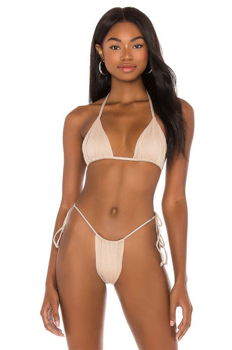 Frankies Bikinis Topanga Bikini Top In Sand REVOLVE