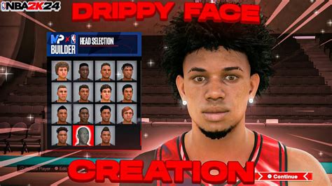 Nba 2k24 Best Drippy Face Creation Tutorial Look Like A Comp Tryhard🔥