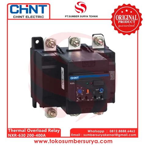 Thermal Overload Relay Nxr Nxr A Chint Lazada Indonesia