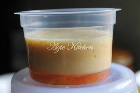 Puding Karamel Resepi II Azie Kitchen