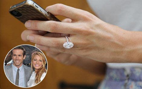 Blake Livelys Engagement Ring How Much Did It Cost Celebrity