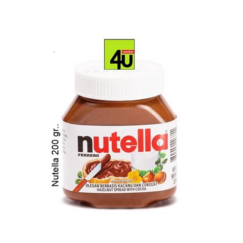 Jual Nutella Chocolate Hazelnut Spread Gr Selai Cokelat