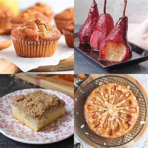 25 Easy Pear Desserts Recipes A Baking Journey