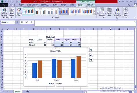 Chart in MS-Excel