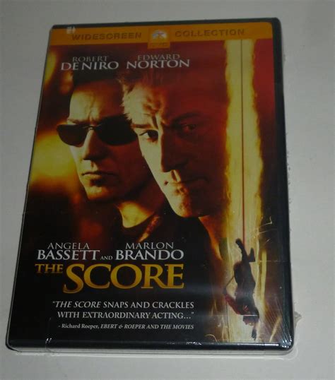 Amazon The Score Robert De Niro Edward Norton Marlon Brando