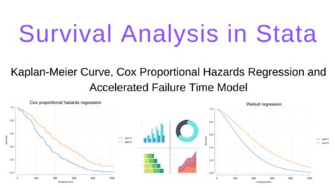 Survival Analysis In Stata Km Estimate Cox Ph And Aft Model One