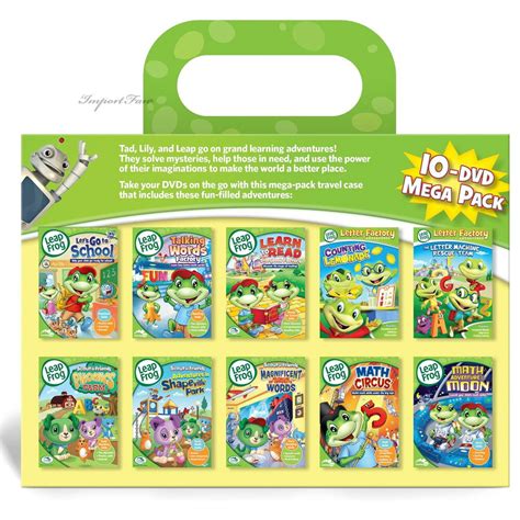 【楽天市場】leapfrog 10 Dvd Mega Pack リープフロッグ Dvd 10枚セット お家英語 英語学習 フォニックス