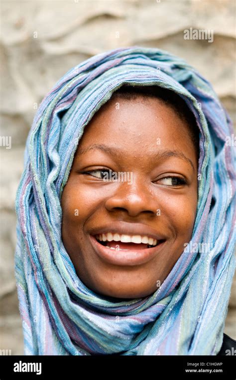 Young woman, Zanzibar, Tanzania Stock Photo - Alamy