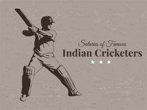 Salaries Of Famous Indian Cricketers The Hills Times