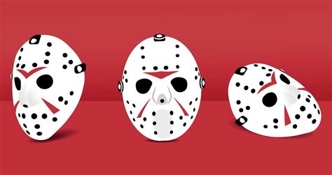 Friday The 13th Mask Illustration 7638590 Vector Art at Vecteezy