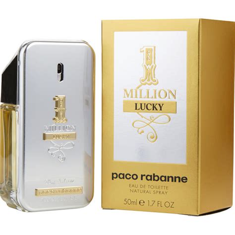 1 Million Lucky Paco Rabanne Eau De Toilette Männer 100 Ml