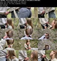 LIs Evans Made A Blowjob While Walking In The Forest FullHD 1080p