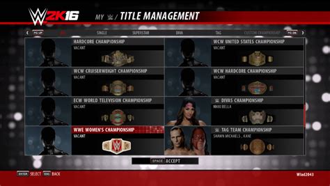 Скачать Wwe 2k16 Renders Сhampions Mod Геймплей