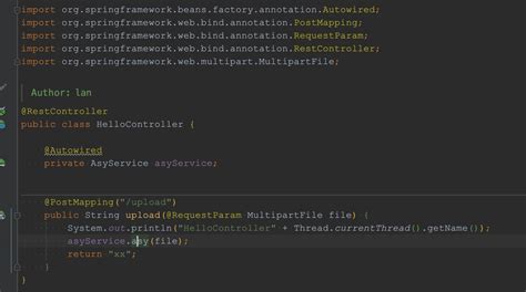 Upload A File Asynchronous Processing Will Trigger Java Io