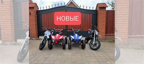 Новые квадроциклы 49 питбайк купить в Нижнем Новгороде | Транспорт | Авито