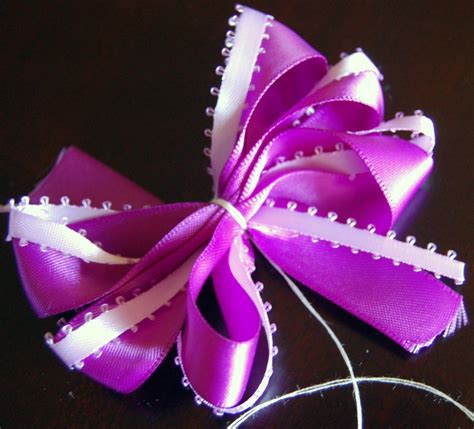 The Audzipan Anthology Simple Hairbow Tutorial Hair Bows Diy Ribbon