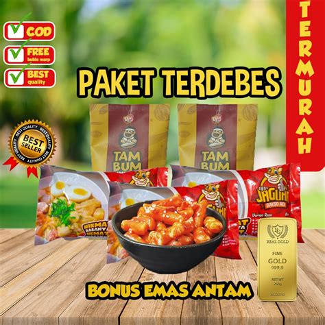 Jual Paket Terdebes Bonus Emas Baso Aci Bakso Aci Tulang Rangu