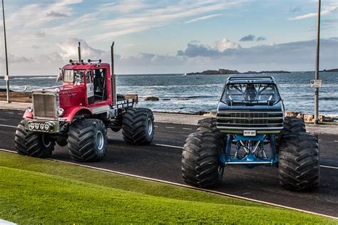 Big Pete Monster Truck Team Worlds Largest Two Monster Trucks