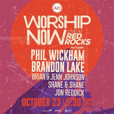 Air1 Worship Now Live At Red Rocks Denver Arts And Venues